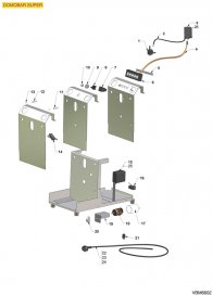 VIBIEMME - ELEKTRISCHE TEILE DOMOBAR SUPER Explosionszeichnung