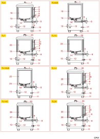 CAMPEONA - DISPENSER TL5-TL6-TL7-TL10-TL14-TL29 Explosionszeichnung CAMPEONA - DISPENSER TL5-TL6-TL7-TL10-TL14-TL29 Explosionszeichnung
