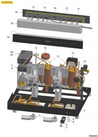 VIBIEMME - ELEKTRISCHE TEILE CHIMAERA Explosionszeichnung
