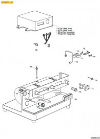VIBIEMME - ELEKTRISCHE TEILE DOSAPLUS Explosionszeichnung