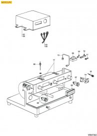 VIBIEMME - ELEKTRISCHE TEILE MERCURY Explosionszeichnung