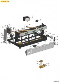 VIBIEMME - ELEKTRISCHE TEILE REVOLUTION Explosionszeichnung