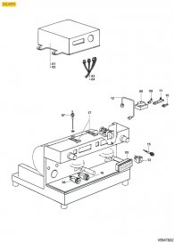 VIBIEMME - ELEKTRISCHE TEILE SILVER Explosionszeichnung