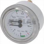 PUMP-BOILER PRESSURE GAUGE