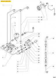 VICTORIA ARDUINO - VENUS CENTURY HYDRAULIKAGGREGAT Explosionszeichnung VICTORIA ARDUINO - VENUS CENTURY HYDRAULIKAGGREGAT Explosionszeichnung