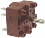 SWITCH 0-1 POSITIONS 16A 250V