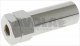 chrome plated outlet fitting