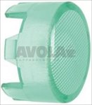 GREEN OVAL LAMP CAP