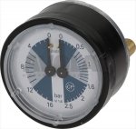 BOILER-PUMP PRESSURE GAUGE