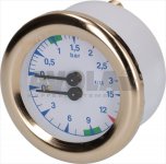 BOILER-PUMP PRESSURE GAUGE