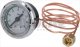 pump pressure gauge o 40 mm 0 divide 16 bar