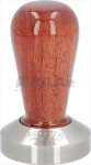 WOOD AND S/STEEL COFFEE TAMPER