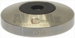 TAMPER BASE M8 FLAT S.STEEL ø 56 mm