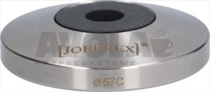 TAMPER BASE M8 CONVEX S.STEEL