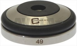 TAMPER BASE M8 KNOCK S.STEEL