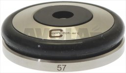 TAMPER BASE M8 KNOCK S.STEEL