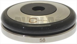 TAMPER BASE M8 KNOCK S.STEEL