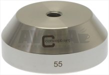 TAMPER BASE M8 CLASSIC S.STEEL