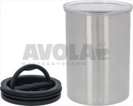 VACUUM CONTAINER CHROME 1800 ml