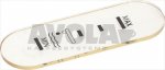 SCREEN-PRINTED LEVEL GAUGE PLATE 89x30mm