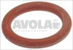 0-RING 02037 RED SILICONE