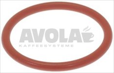 O-RING 04143 RED SILICONE