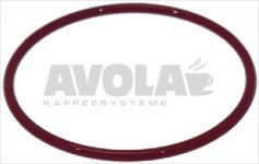 0-RING 02142 RED SILICONE
