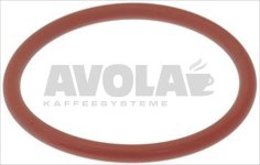 0-RING 0147 RED SILICONE
