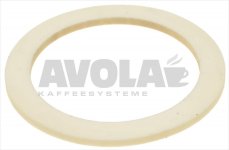 SILICONE FLAT GASKET ø 65x50x3 mm
