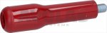 KNOB F.FILTERHOLDER M12 RED POLISHED