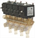 4 ODE SOLENOID VALVE GROUP 230V 8W