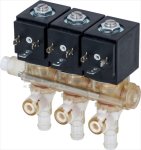 GROUP OF 3 SOLEN.VALVES ODE 220V 8W