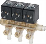 GROUP OF 3 SOLEN.VALVES ODE 220V 8W