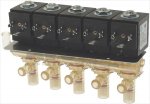 GROUP OF 5 SOLEN.VALVES ODE 220V 8W