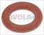 orm gasket 0060 20 red silicone