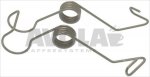 SCRAPER SHAPED SPRING