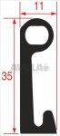 COLD ROOM DOOR GASKET 8511 - 8 m