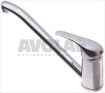 SINGLE-HOLE MIXER WITH SHORT LEVER