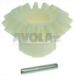 CONIC PINION WITH CLASP