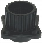 TOOTHED BOSS WITH BEARING HOUSING