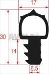 OVEN DOOR GASKET 700x530 mm