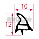 OVEN DOOR GASKET 450x340 mm