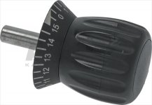 BLACK TIMER KNOB