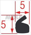 GASKET FOR COVER 1800 mm