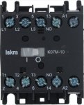CONTACTOR ISKRA K07M-105.5KW 230V 12A