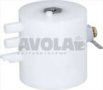 Tankaufnahme Neu (ab Seriennummer D1314R581793) Appartamento Portavia Type V (drei Öffnungen für Vibrationspumpenmodelle)