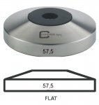 TAMPER BASE FLAT 57,5MM