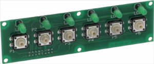 ELECTRONIC CIRCUIT BOARD 6-BUTTONS PANEL