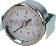BOILER PRESSURE GAUGE ø 39 mm 0÷3bar