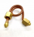 copper pipe boiler to pressostat ECM III Bezzera
